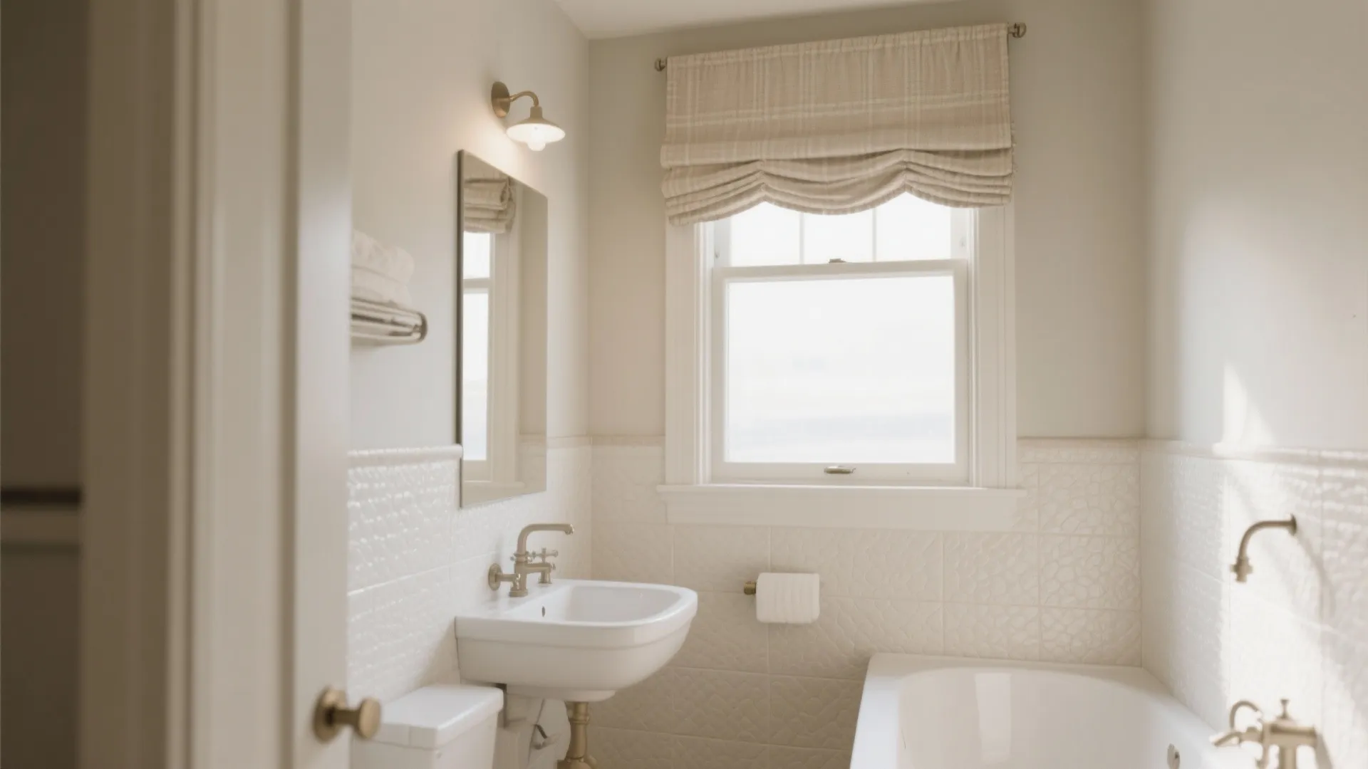 10 Bathroom Window Valance Ideas: Personal design tricks for stylish and practical bathroom valances