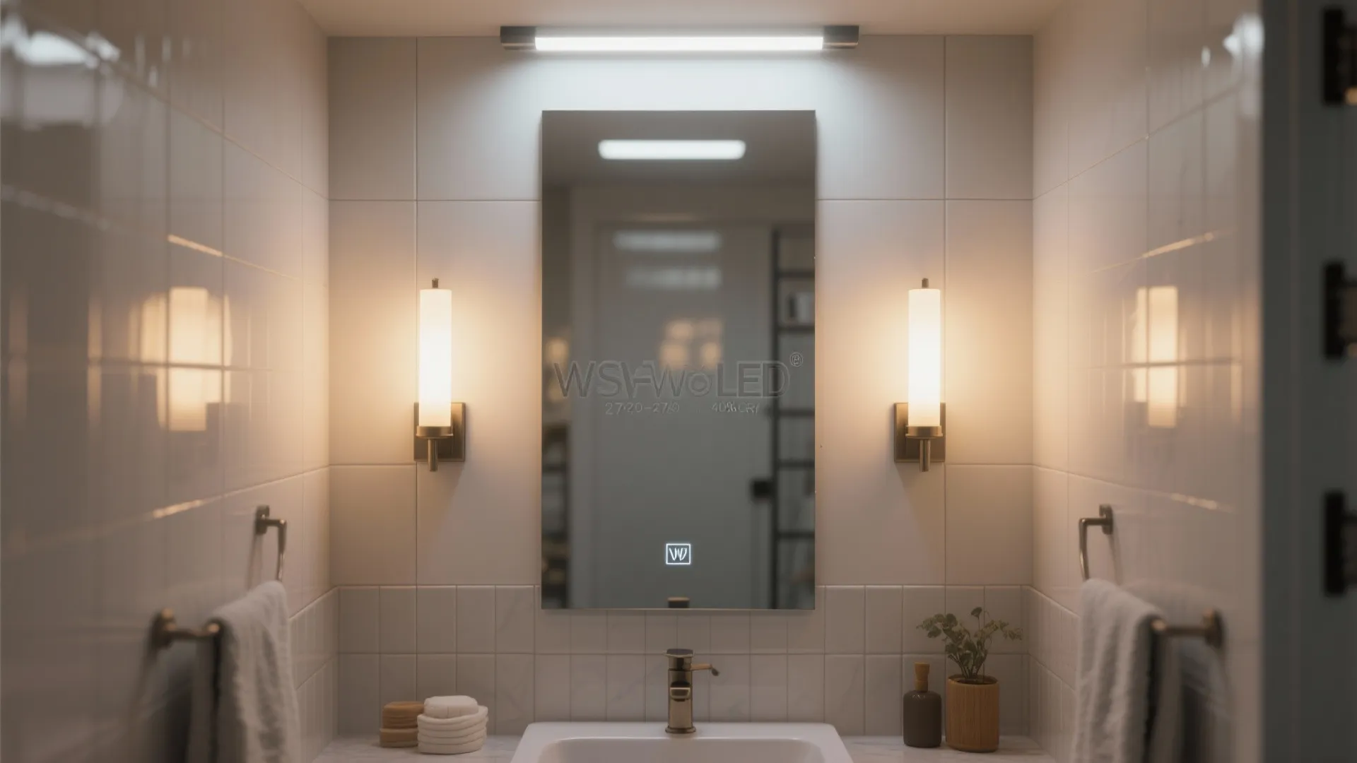 5) Bathroom-Rated LED Sconces for Flattering Vanity Light