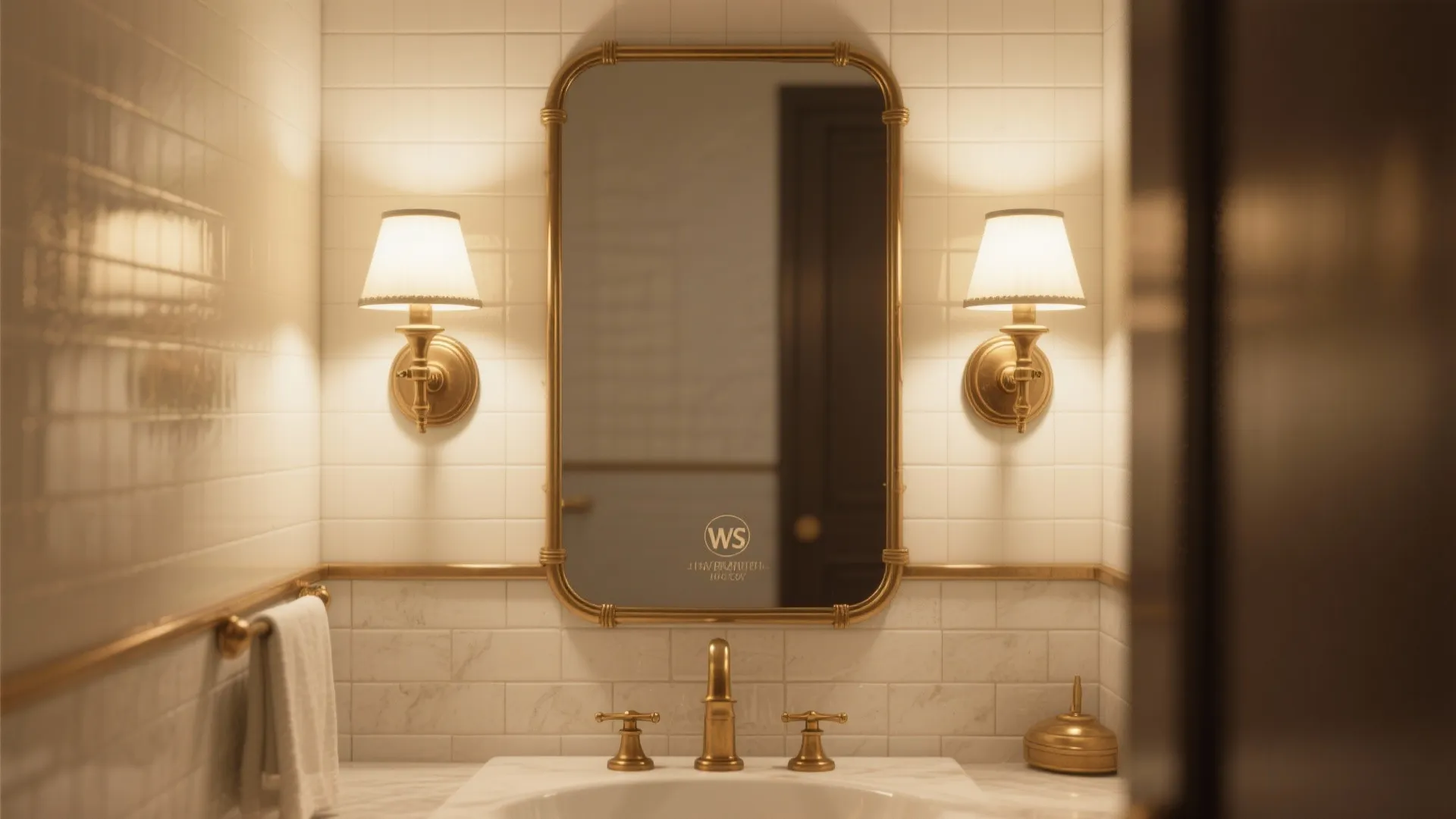 5. Bathroom Vanity with Classic Charm