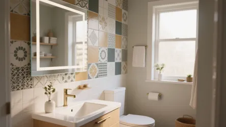 10 Bathroom Vanity Tile Ideas You’ll Love