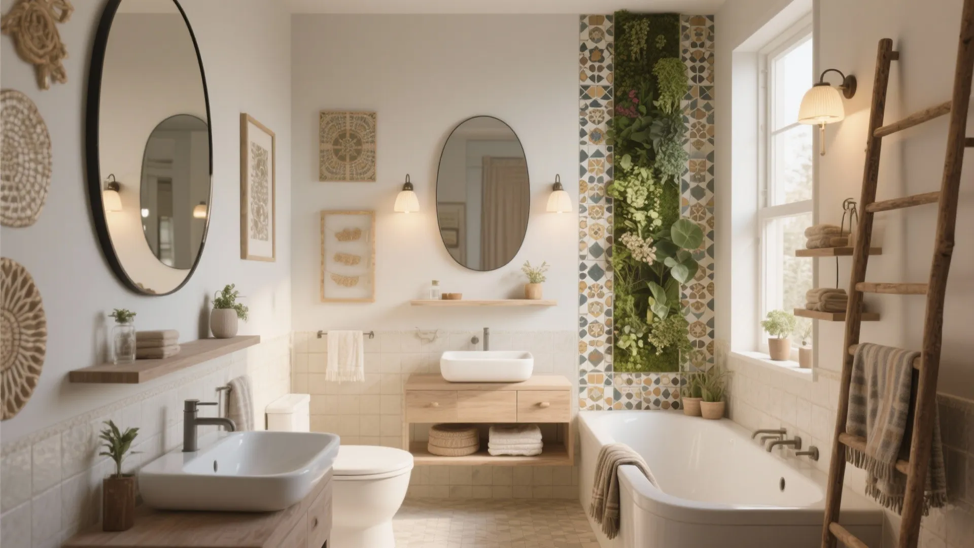 10 Creative Bathroom Wall Decor Ideas: Small space? Big style. My go-to bathroom wall decorating tricks after 10+ years in design.