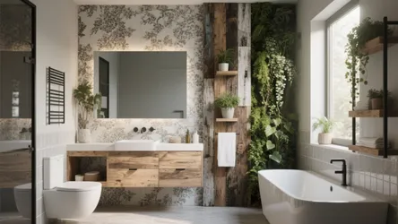 10 Creative Bathroom Wall Ideas