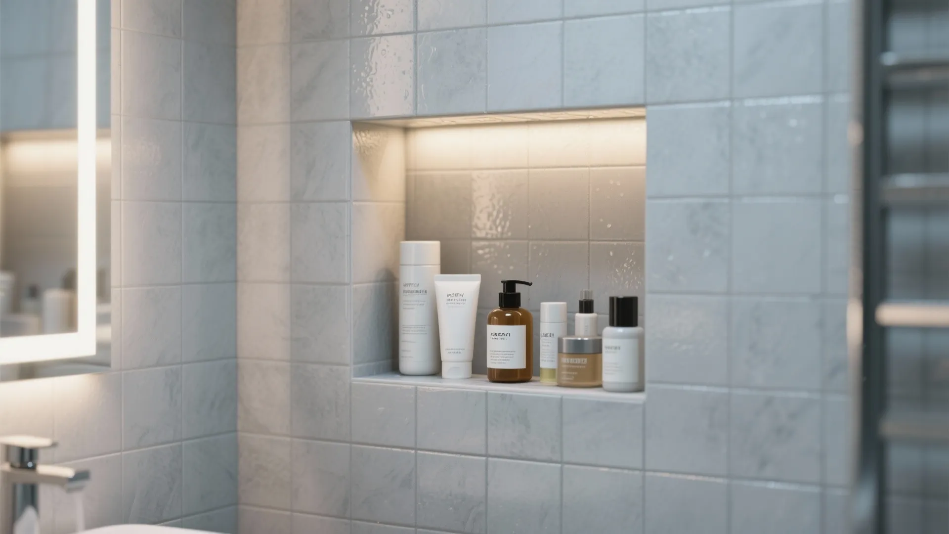 Idea 2: Wall Niches for Storage