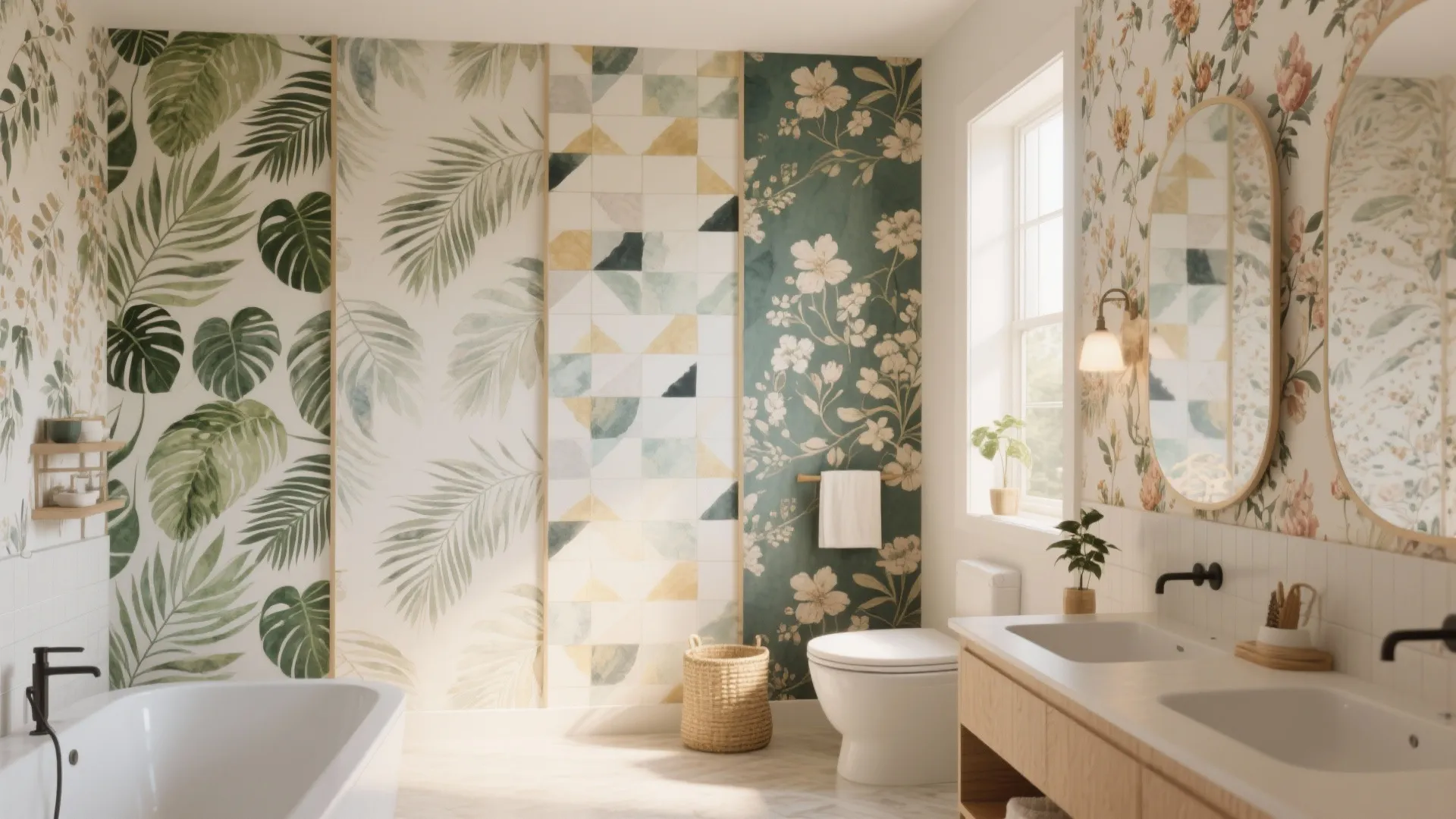 10 Bathroom Wallpaper Ideas: Creative Bathroom Wallpaper Ideas to Transform Your Space