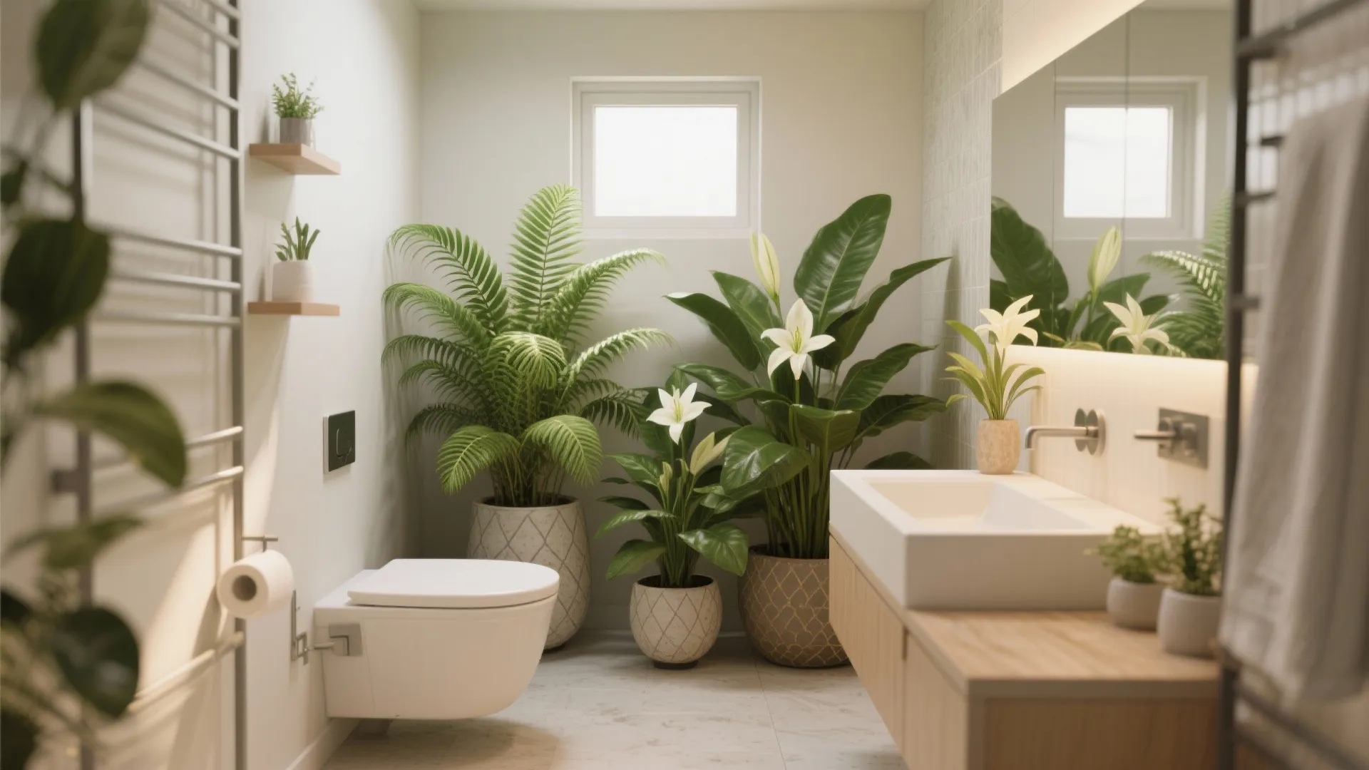 5. Add Greenery That Handles Low Light