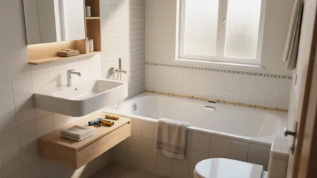 5 Small-Space Bathroom Bath Seal Ideas