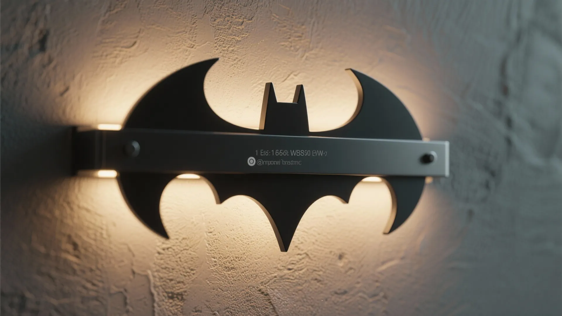 1. Backlit Bat-Silhouette as Accent Lighting