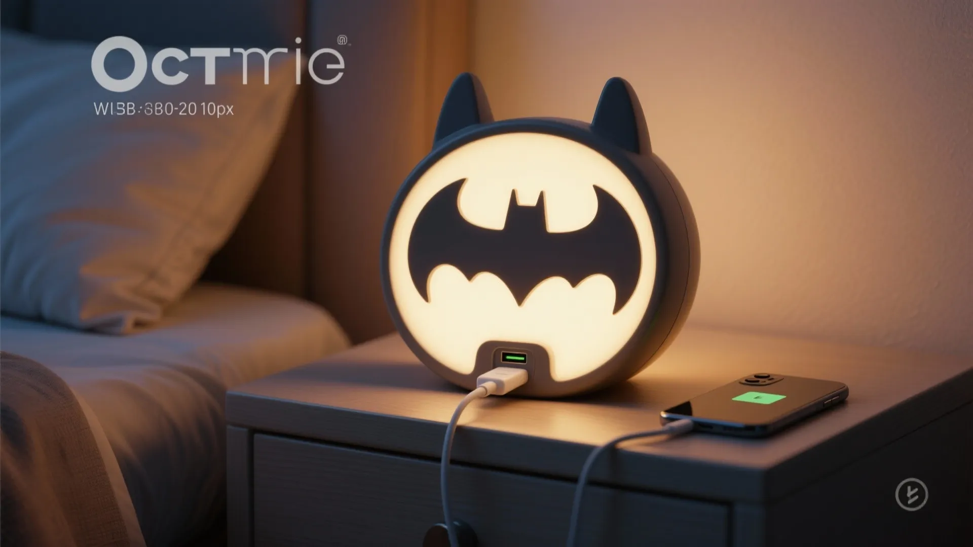 5. Multi-Function Night Light + USB Charger