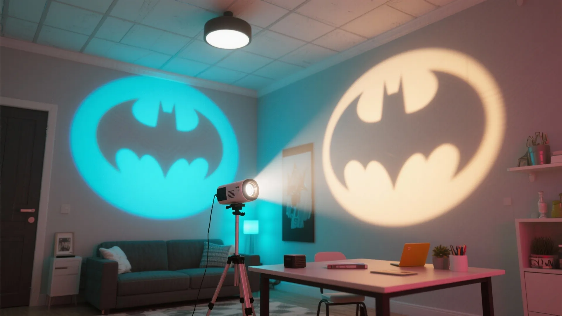 4. DIY Projection Light for Rotating Effects