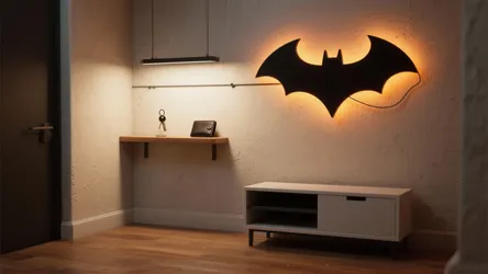 Batman Wall Light Ideas: 5 Small-Space Inspirations