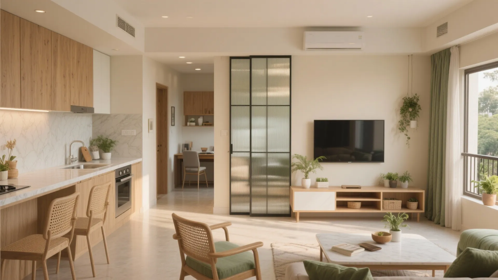 2 BHK Flat in Bavdhan: 5 Smart Design Ideas: A senior interior designer’s playbook to unlock space, light, and comfort in a compact Bavdhan home