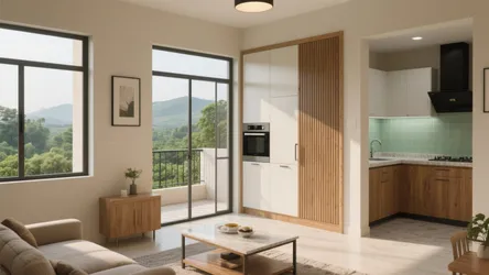 2 BHK flat in Bavdhan: 5 Space-Smart Design Ideas