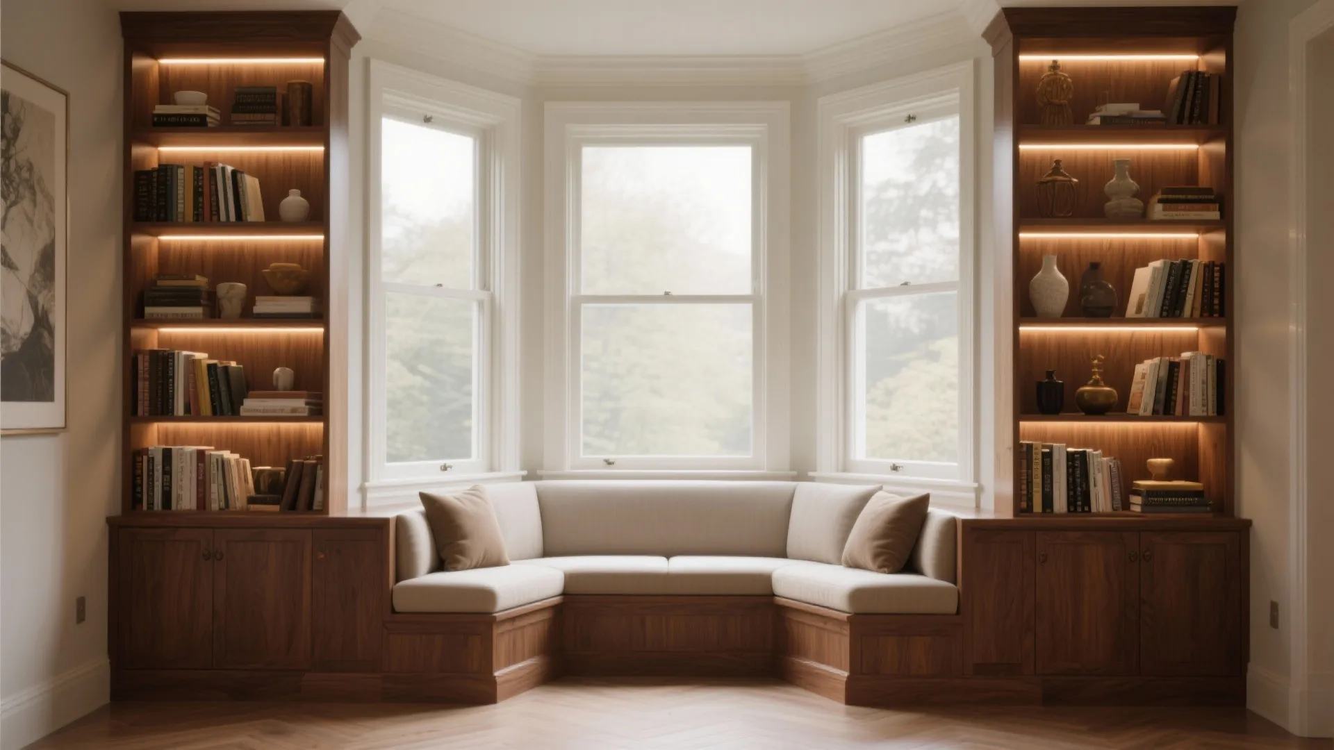 7. Built-in Bookcases