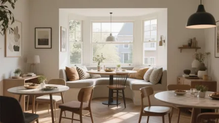 10 Bright Bay Window Dining Table Ideas