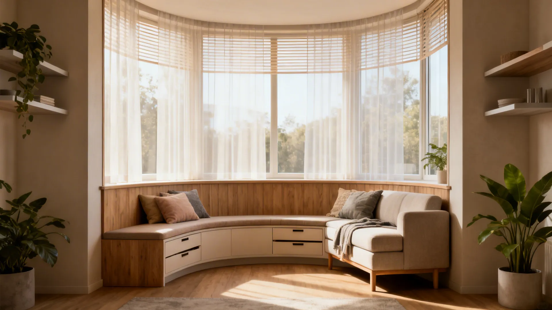 5 Small Living Room with Bay Window Ideas