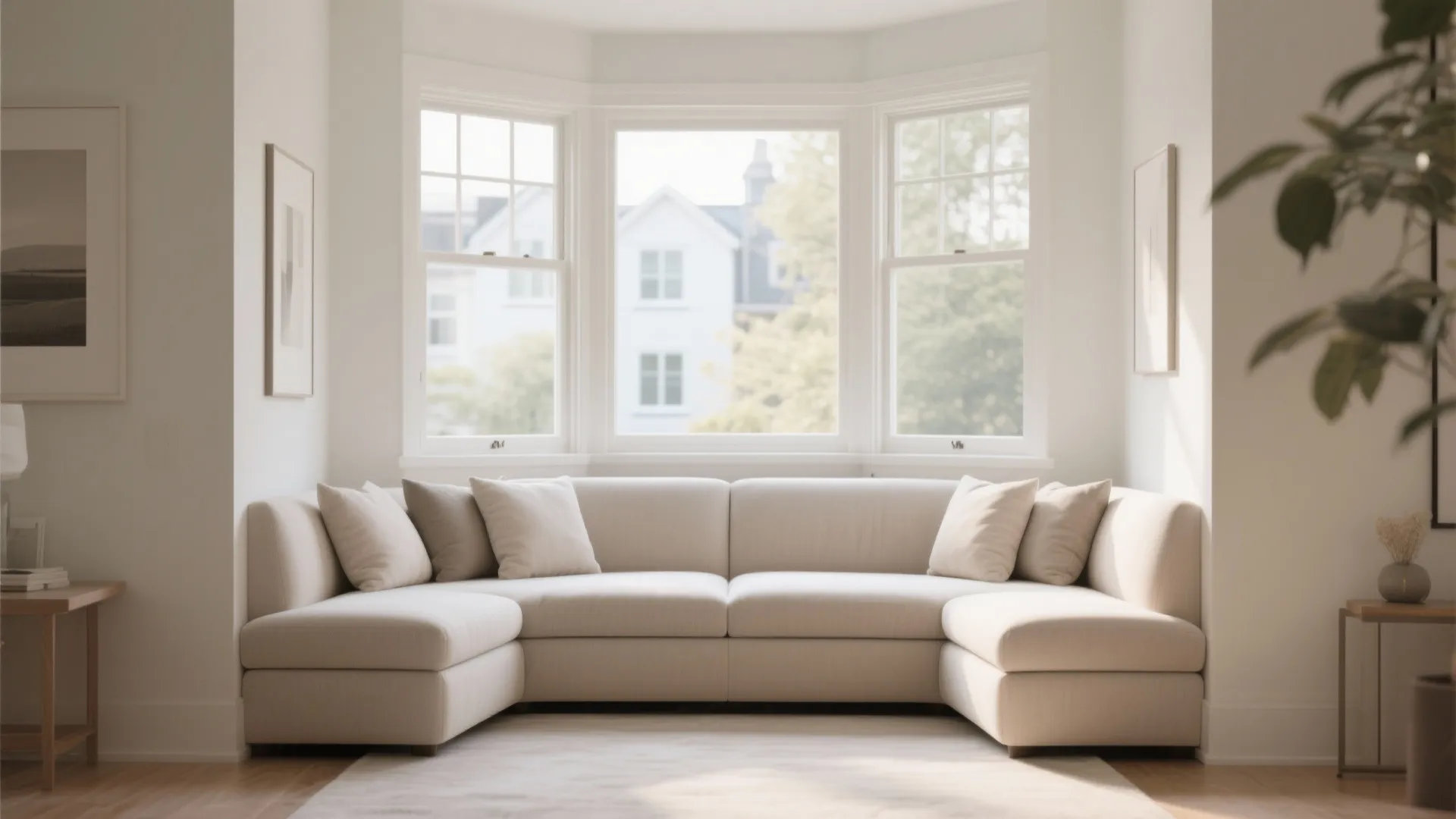 5. Bay Window Sofa Integration