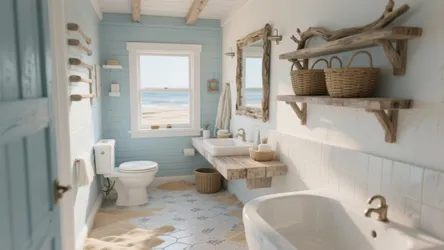Beach House Bathroom Decor: 5 Coastal Ideas