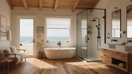 Wood Floors in Bathroom: 5 Smart Solutions