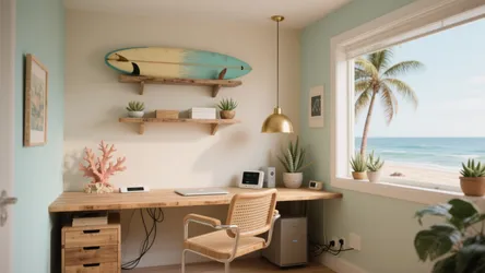 5 Beach Themed Office Ideas