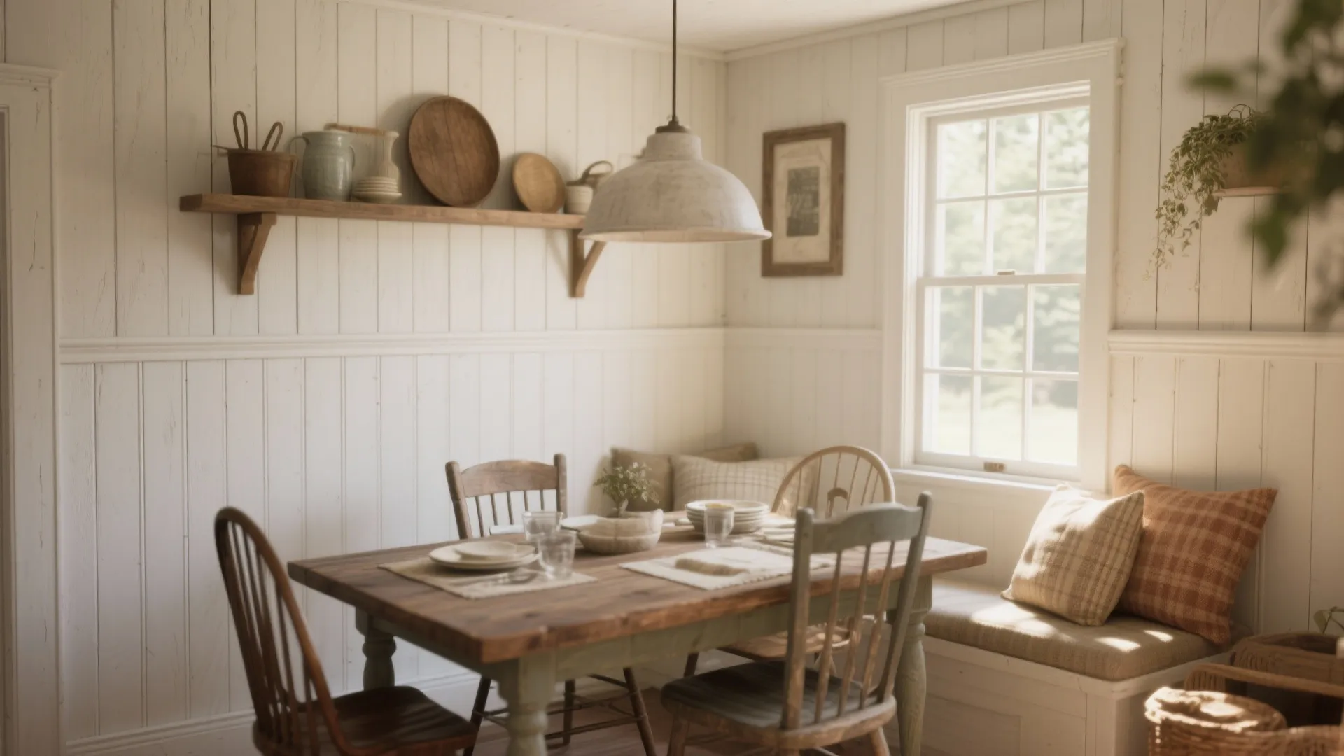 2. Beadboard for a Casual, Cozy Feel