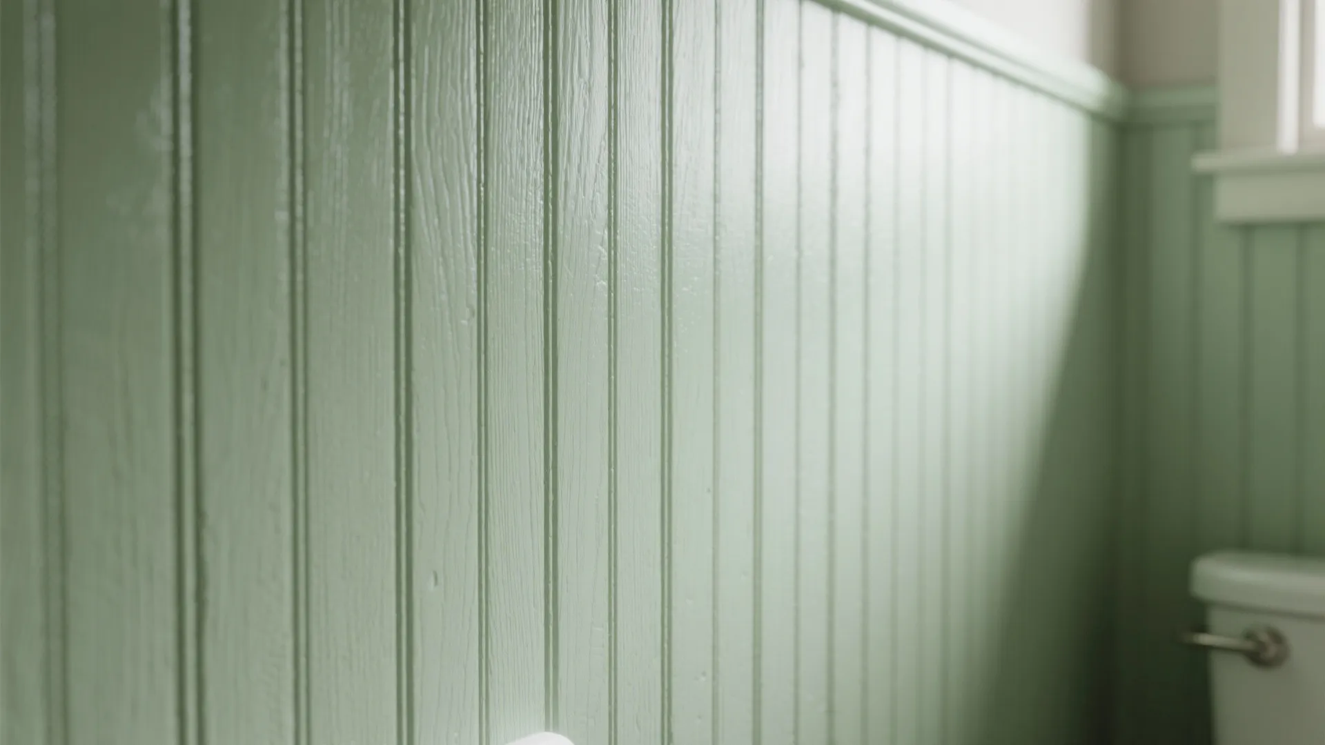 1. Beadboard, but keep it high