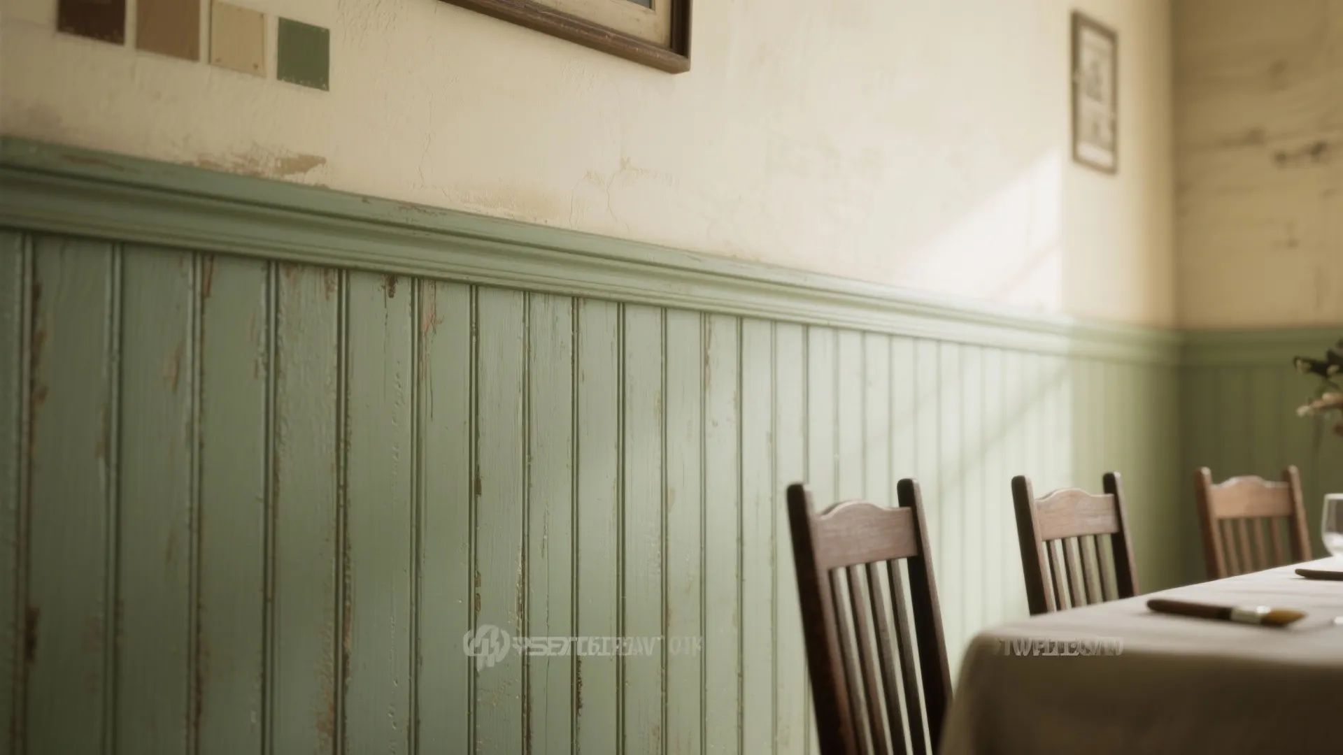 2. Beadboard, wainscoting and painted trim