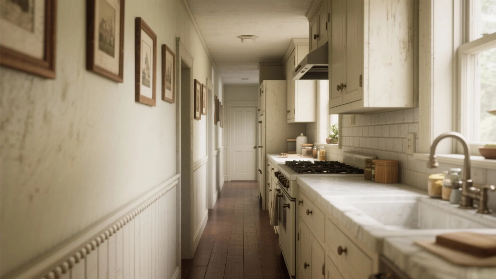 Beadboard insets and picture rails