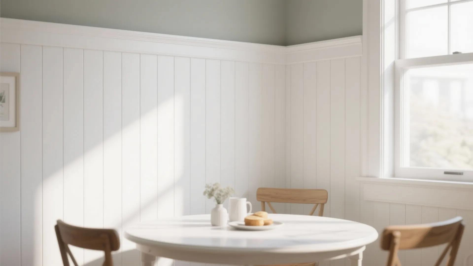 White Shiplap or Beadboard Lines