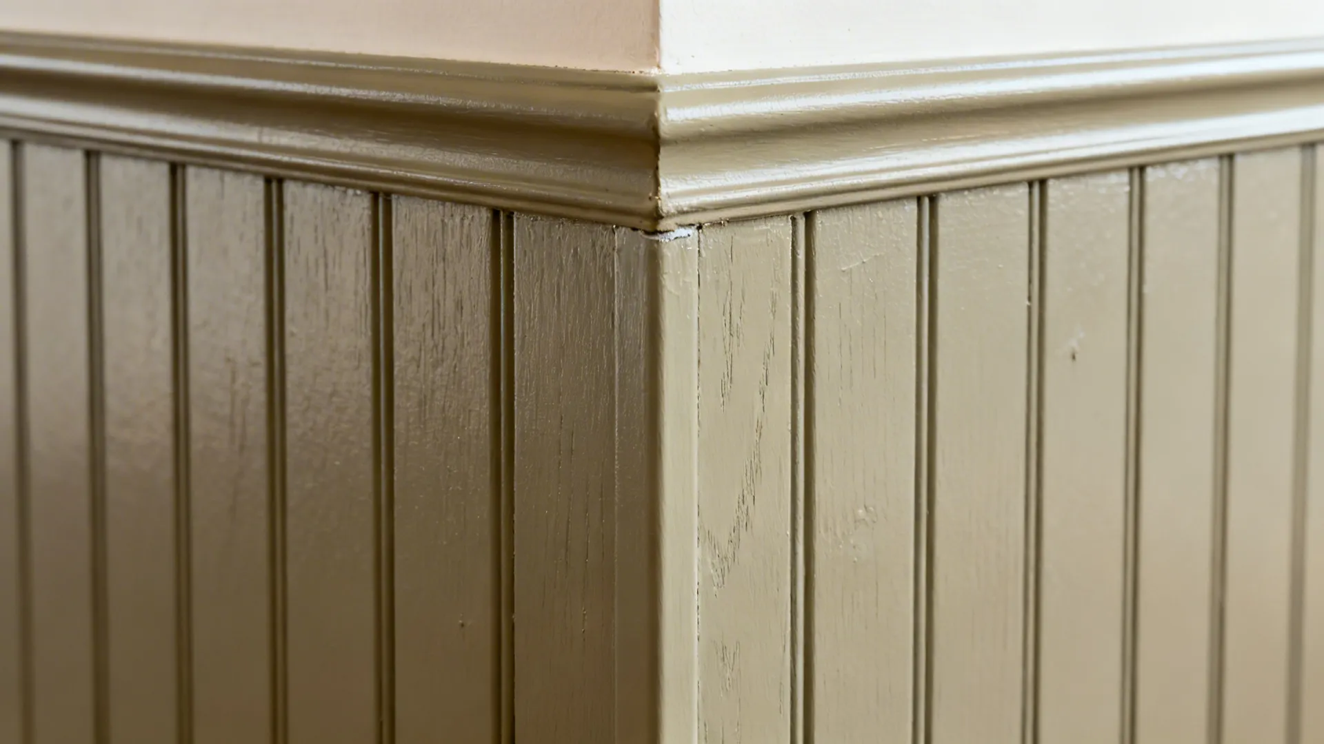 1) Vertical beadboard for a taller, airier feel