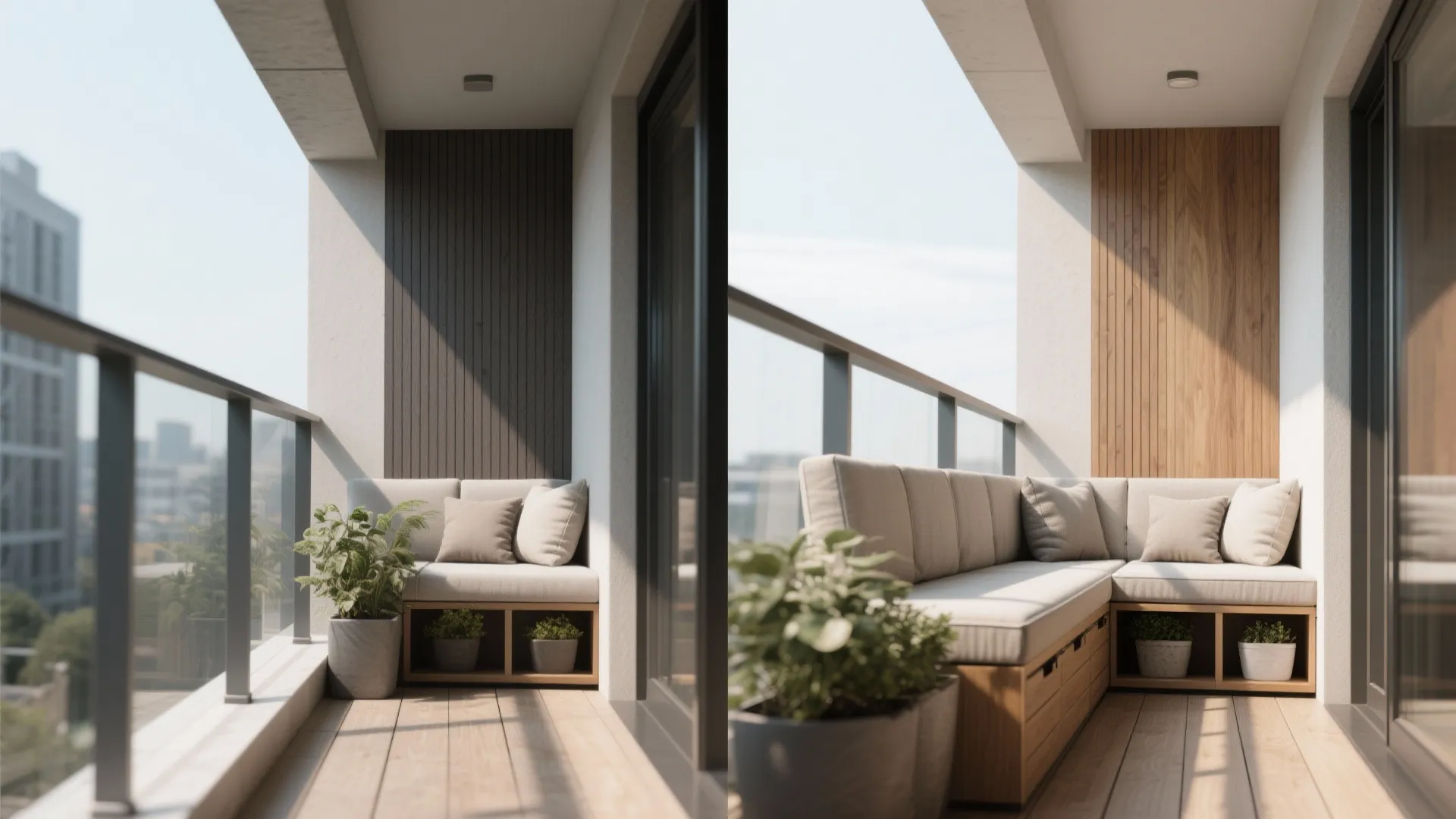 Depth Smarts: Turn Beam Bulk into Seating and Storage