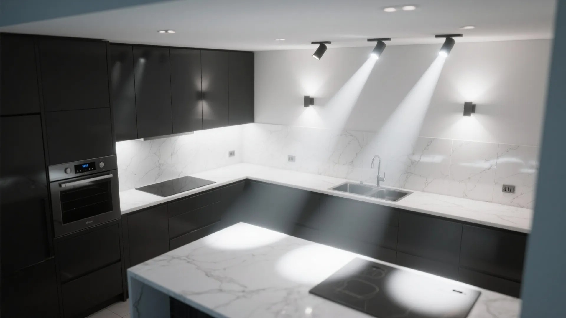 Directional Beam Control for Task + Ambient Layers