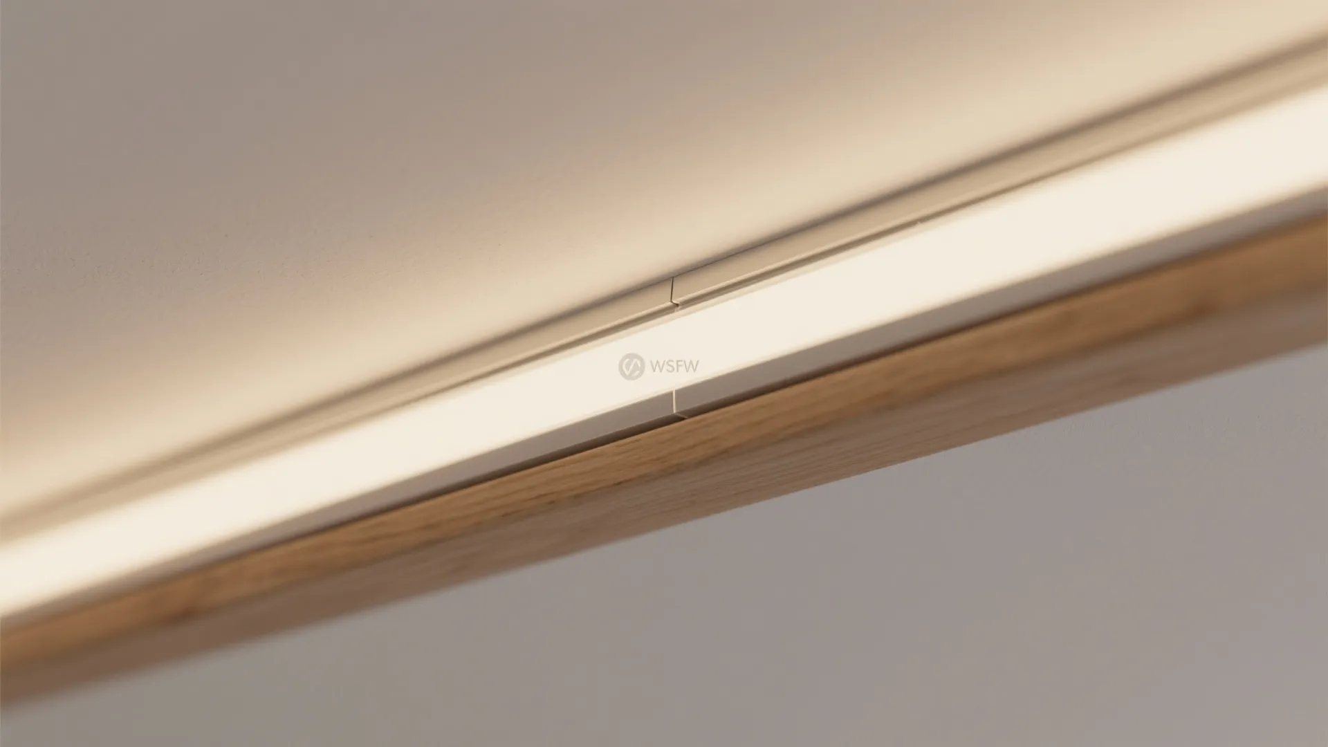 Simple beam detail with hidden strip lights