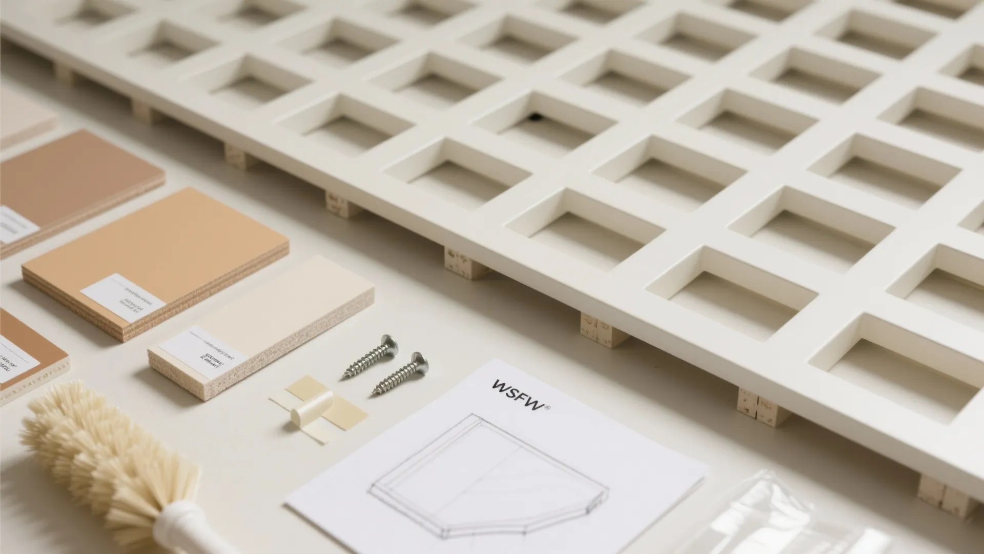 Shallow Beam Grid (Faux Coffers) for Texture