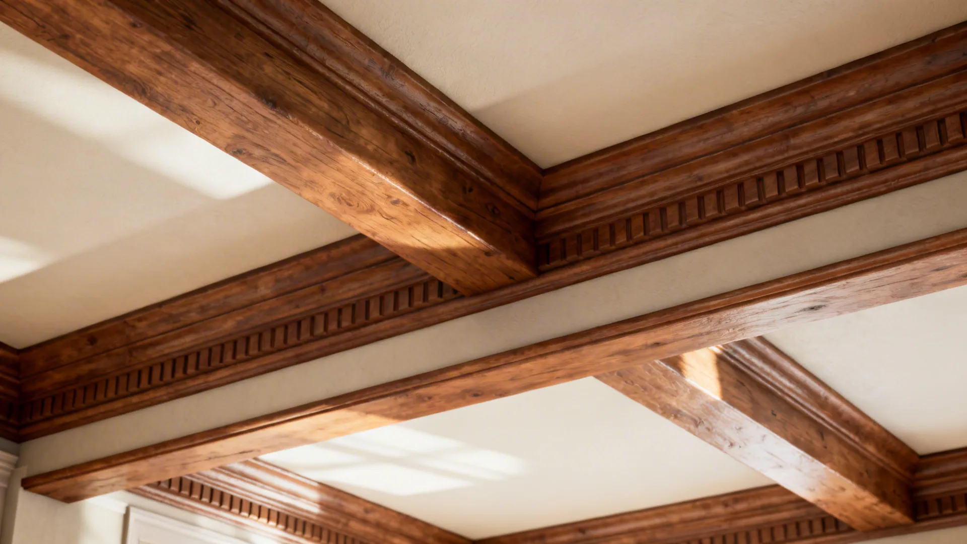3. Architectural Accents: Beams and Molding