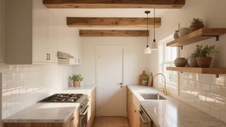 5 Small Kitchen Ideas with Beams