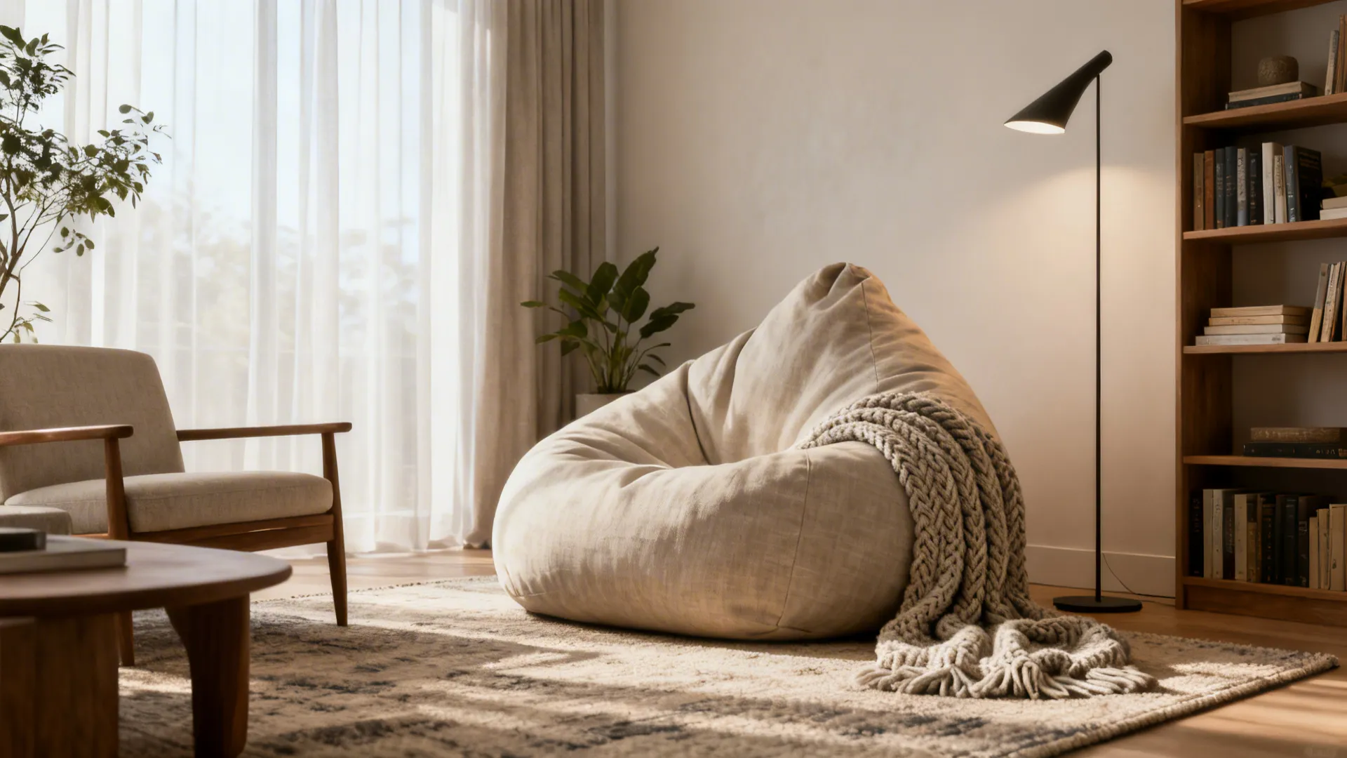 5 Cozy Ways to Use a Bean Bag Chair