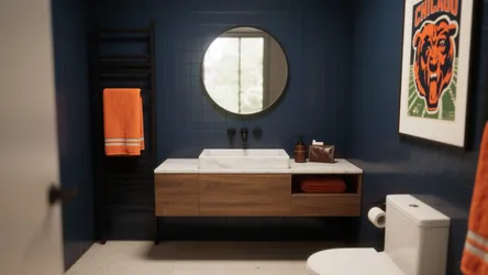 Chicago Bears Bathroom Decor: 5 Winning Ideas