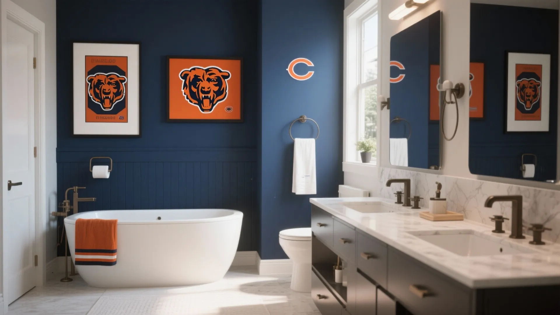 Chicago Bears Bathroom Decor Ideas: 5 Fun and Clever Ways to Showcase Your Bears Pride in the Bathroom