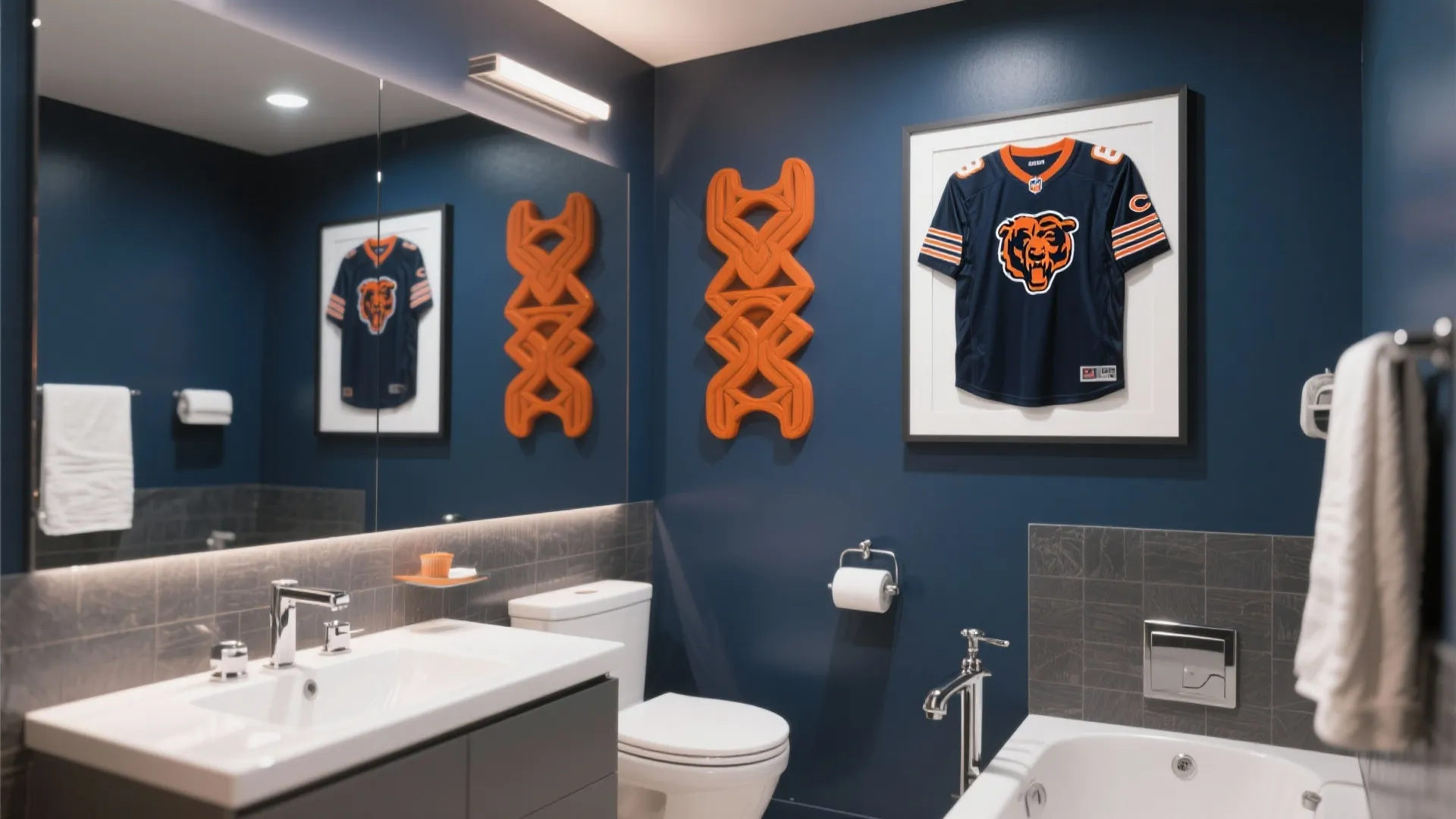 1: Statement Wall with Team Colors