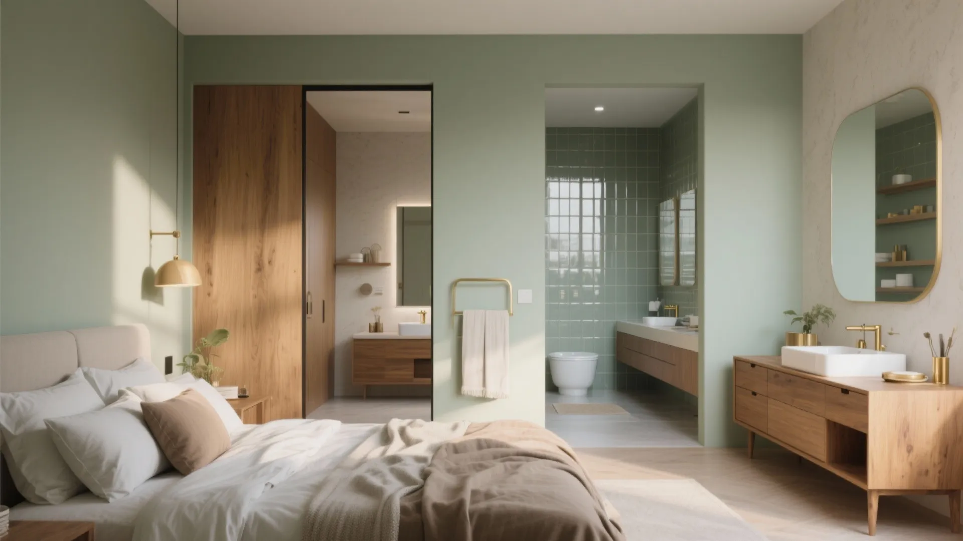 Matching Bedroom and Bathroom Decor: 5 Stylish Ideas: How I tie bedroom and bathroom looks together in small homes — five practical inspirations with budget tips