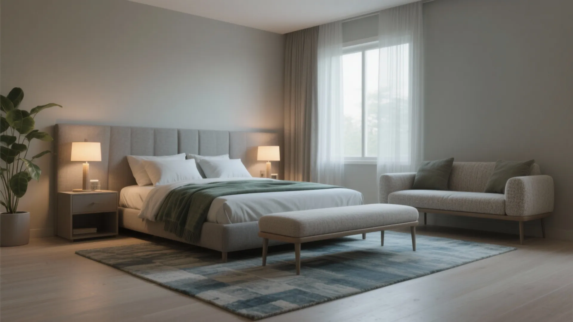 Small Sofa in Front of Bed: Space-Saving Bedroom Seating Ideas: 1 Minute to Smartly Place a Small Sofa in Front of Your Bed