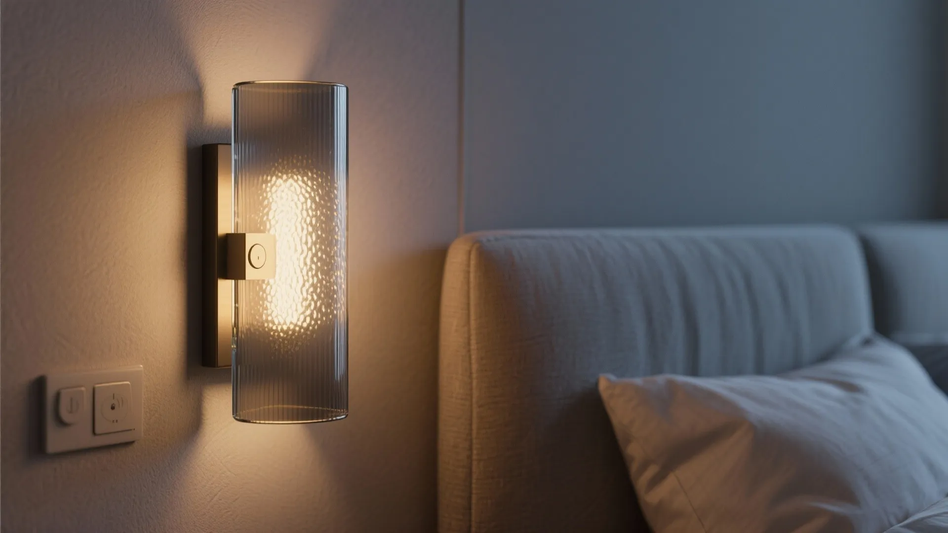 1. Accent Lighting Behind a Bed