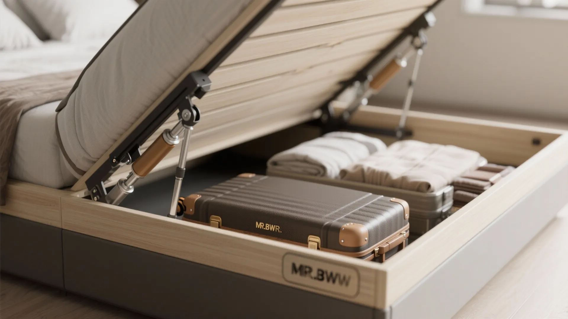 A Sofa That Sleeps, a Bed That Stores