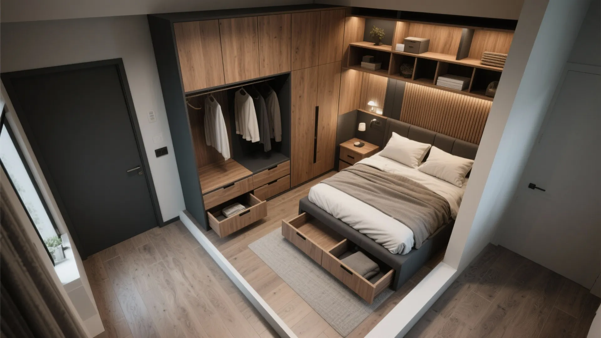 Smart Storage & Bed Nook