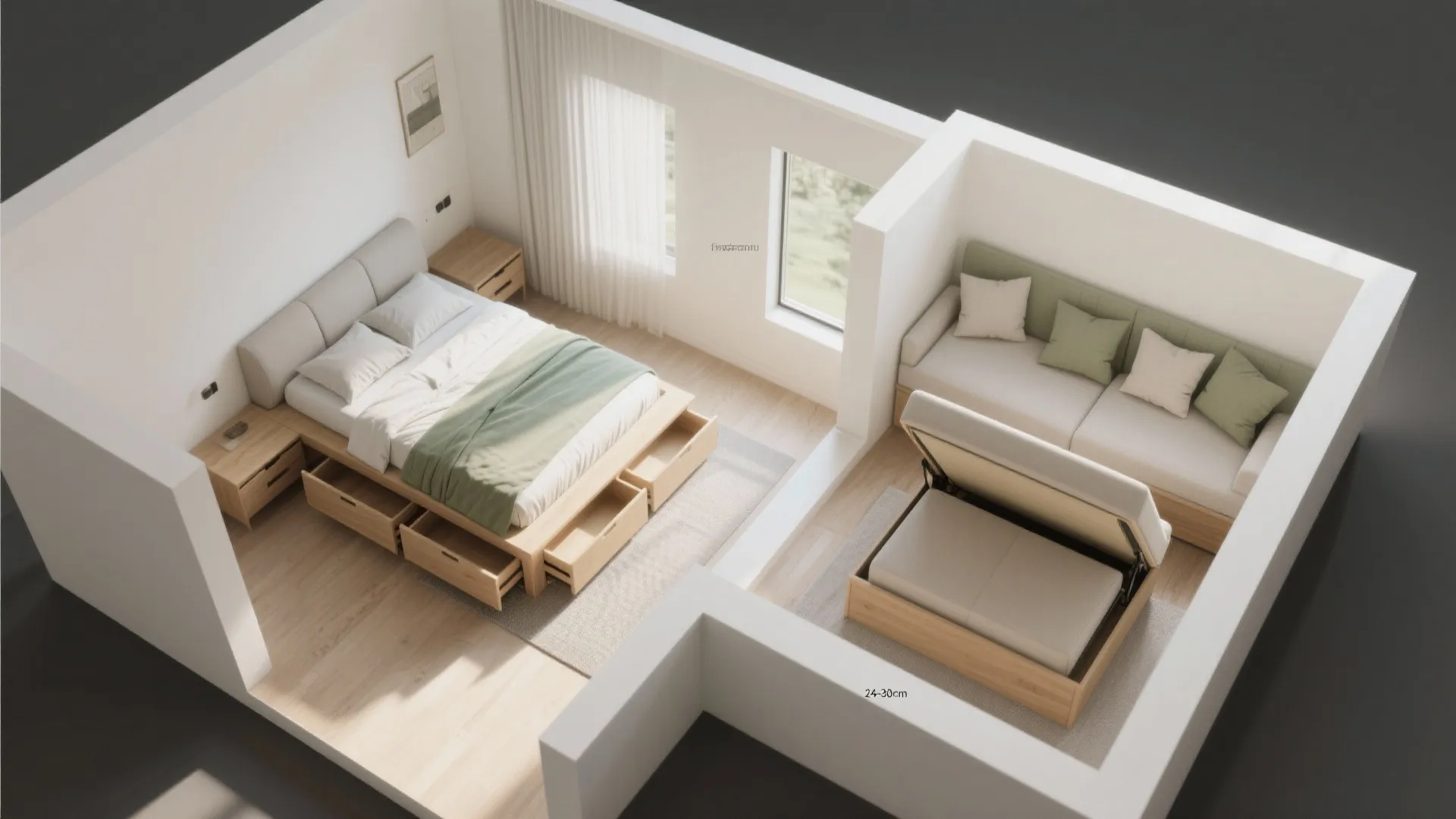 Idea 2: Make the Bed Do More—Drawers, Lift, or Daybed