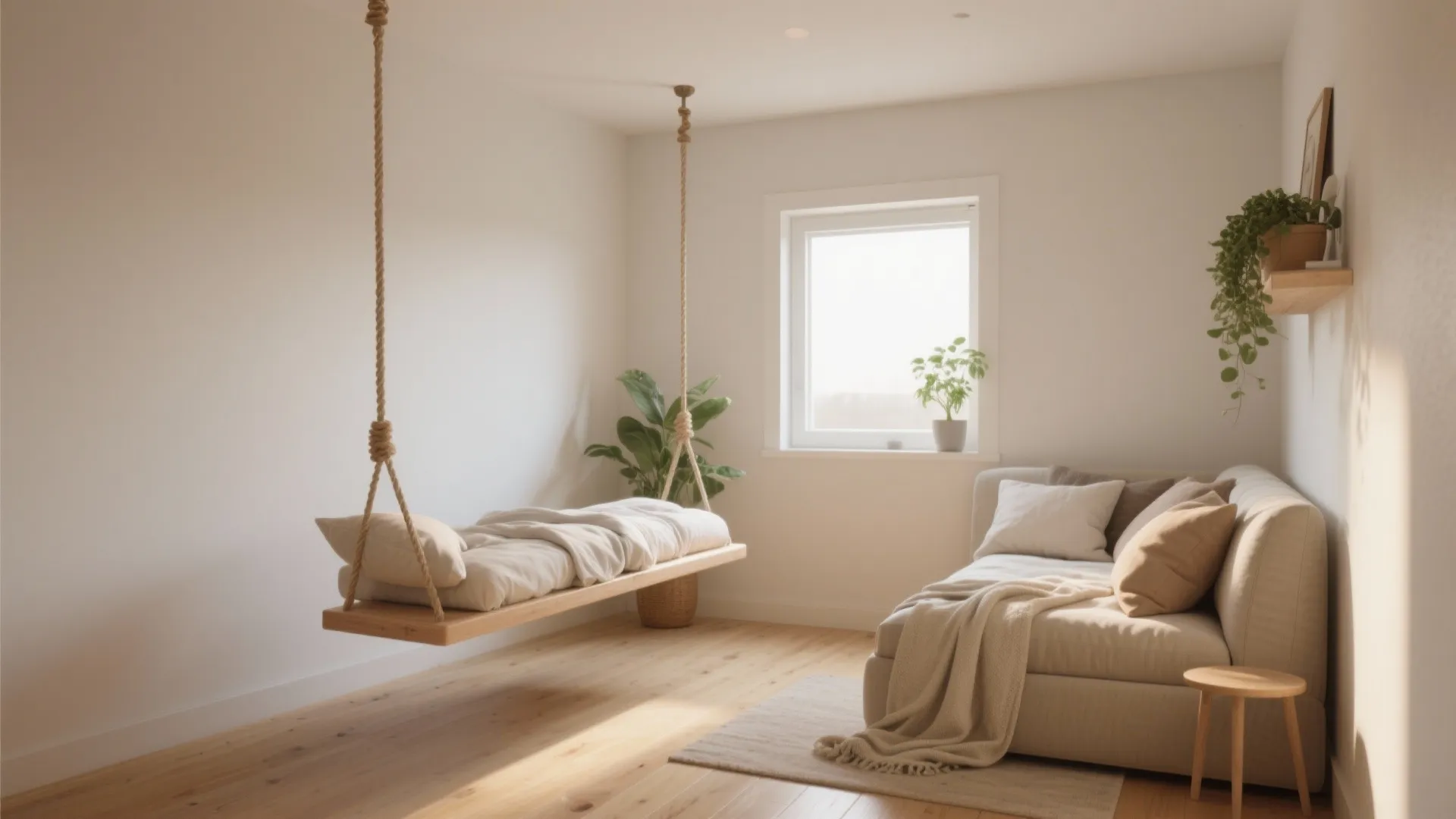 5 Bedroom Bed Swing Ideas for Small Spaces