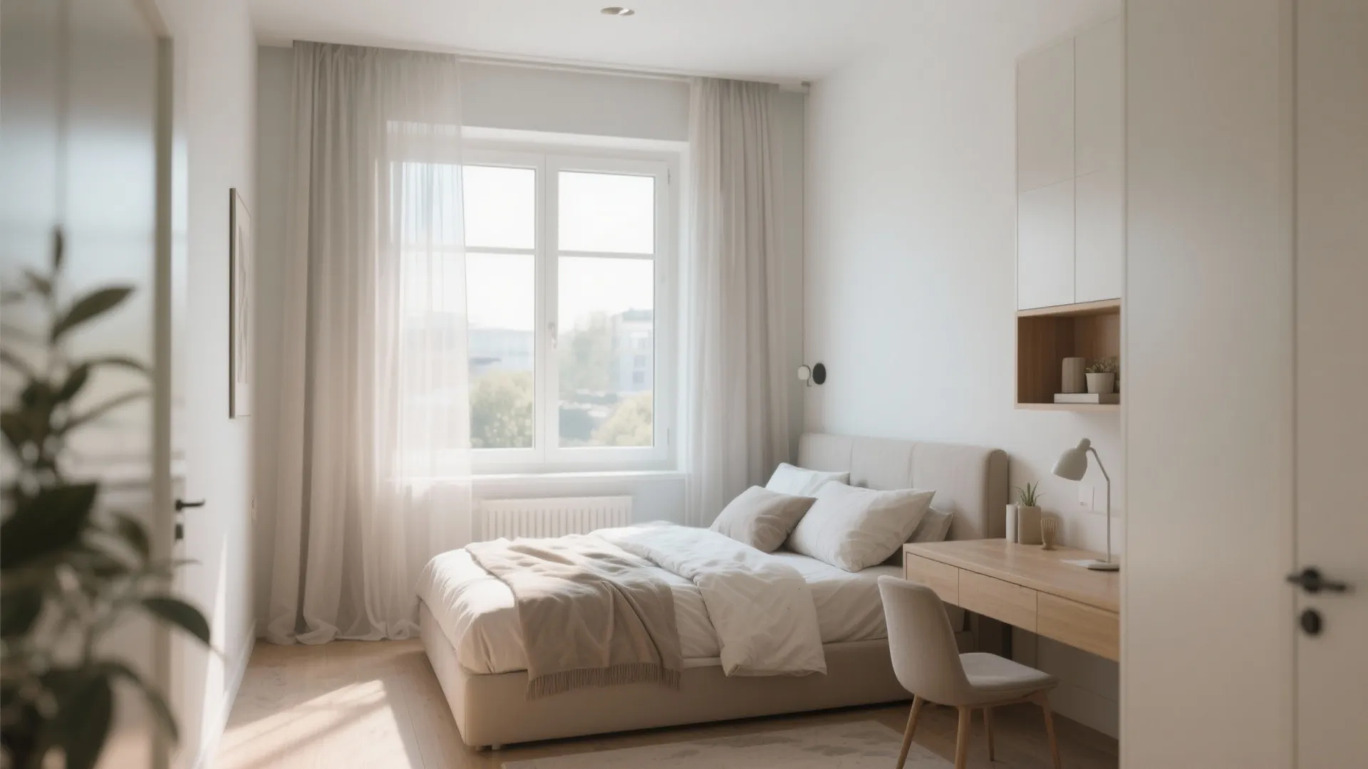 2. Bed Under the Window