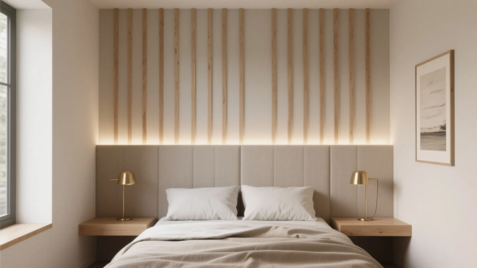 5 Bed Back Wall Design Ideas Pinterest Loves: Smart, stylish headboard wall upgrades for small bedrooms