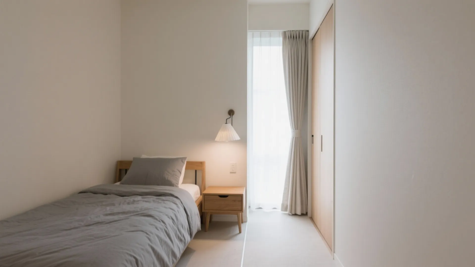 Tips 5: ベッドは壁付け＋足元を通路にして回遊性を上げる（东京）