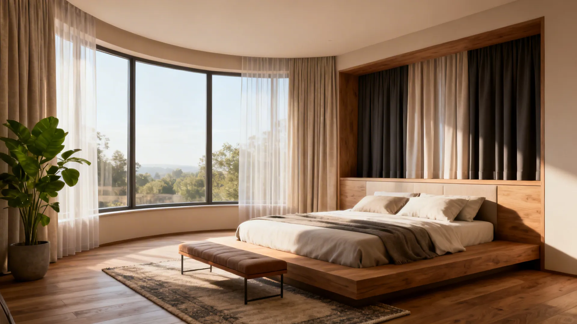 5 Master Bedroom Bed-in-Front-of-Window Ideas